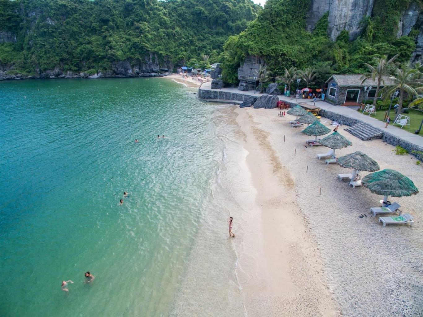 Cat Ba My Ngoc View Hotel Dong Khe Sau Экстерьер фото